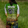 Squid x Eliel Bib Shorts - Sunset Chunz
